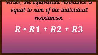 Series connection of resistors  Derivation of the formula  𝑹 𝑹𝟏𝑹𝟐𝑹𝟑 [upl. by Nnaer]