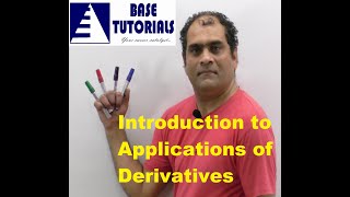 Part 01  Maths 12 NCERT Ch 6  Applications of Derivatives Introduction [upl. by Beaufert]