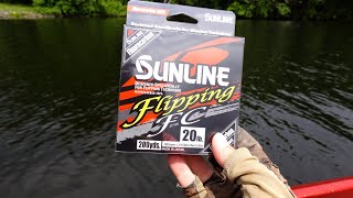 Sunline Flipping FC Fluorocarbon Fishing Line [upl. by Obola430]