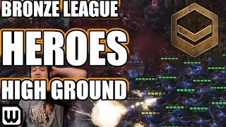 BRONZE LEAGUE HEROES 114  I HAVE THE HIGH GROUND i7 v Arcubin [upl. by Hildick718]