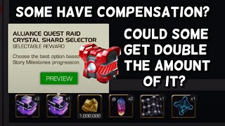 Some Have The Compensation Others Dont  Others Getting Extra  Compensation Confusion  MCOC [upl. by Etana259]