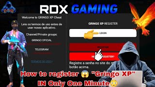 How😳to Register in Gringo XP in only one minute 😱 Full Setup Guide 🎮🛠️  RDX Gaming [upl. by Ardnuassak391]