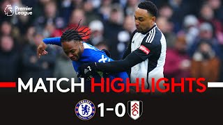 HIGHLIGHTS  Chelsea 10 Fulham  Frustrating Defeat In SW6 Derby [upl. by Larcher]