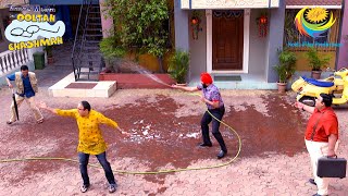 Sodhi Splashes Water On Bhide  Taarak Mehta Ka Ooltah Chashmah  Bhide Tution [upl. by Tallbott]