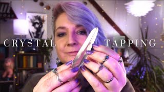 Reiiki ASMR 💎 Crystal Tapping amp Triggers 💙Soft Spoken Energy Healing Session [upl. by Esra]