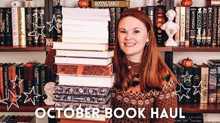 october book haul [upl. by Annailuj]