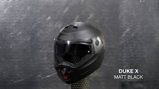 CABERG DUKE X Matt Black  HELMET VIEW 360Â° new 2023 [upl. by Ladew]