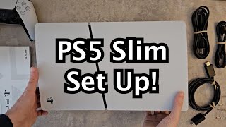 How to Set Up PS5 Slim [upl. by Coonan334]