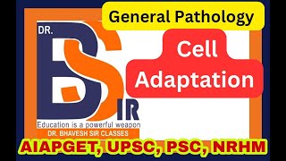 Cellular Adaptation  General Pathology  DrBhavesh Sir Classes I DrBhavesh Sir Pharmacy [upl. by Atnek]