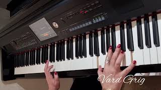 Remix version KomitasDle yaman🎷Sireci yars taran🎷Krunk🕊Ծիծեռնակpiano cover Vard Grig [upl. by Asiram]