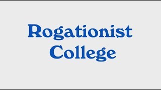 Rogationist College  Promotional Video [upl. by Law403]