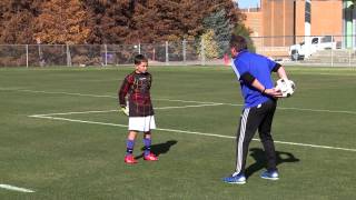 Goalkeeping Drills for the Beginner 02 [upl. by Atived]