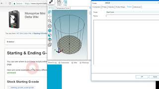 RepetierHost  Start amp End G code Script Location [upl. by Mirak]