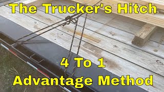 How To Tie The Truckers Hitch [upl. by Dearborn31]