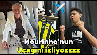 MOURİNHONUN UÇAĞINI İZLİYOZ LAAAAN AZ SONRA TÜRKİYEDE [upl. by Shu]