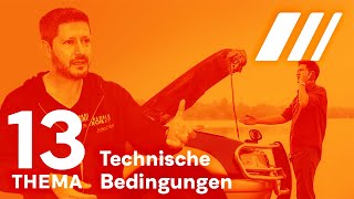 Thema 13 Technische Bedingungen Personen amp Güterbeförderung Fahrschul Unterricht [upl. by Oirtemed]