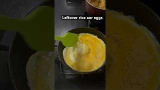 Quick food idea with leftover rice indianfood [upl. by Iatnwahs]