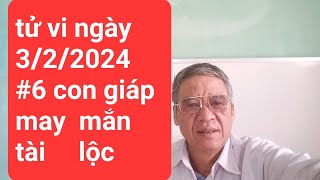 tử vi ngày 3220246 con giáp may mắn phát tài [upl. by Salinas318]