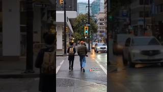 Strolling on West Pender Street 🇨🇦 downtownvancouver downtown vancouver shorts [upl. by Rosecan]