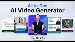 Create and edit videos instantly with AI—all in one place Type text to create videos [upl. by Nhoj]