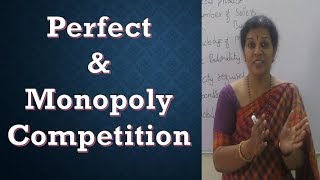 quotPerfect Competition Market amp Monopoly Marketquot in Economics By DrDevika Bhatnagar [upl. by Sirapal]