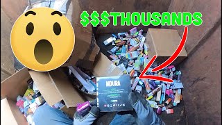 Dumpster Diving  DUMPSTER FULL OF VAPES and MORE [upl. by Boucher]