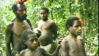 The First Meeting Between Papua New Guinea Tribesmen amp Outside World [upl. by Launam]