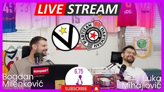 675range  LIVE  Partizan  Virtus  Pratimo zajedno [upl. by Milicent253]