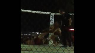 Ex MMA  14122014  Tarcísio Psycho X Ribeiro Neto quotGuilhotinaquot  Coronel Combate  Pedalada [upl. by Cymbre510]