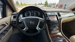 2012 Cadillac Escalade Premium POV Drive [upl. by Ayahc]