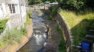 river at Boscastle Cornwall 26th July 2024 [upl. by Burkitt]