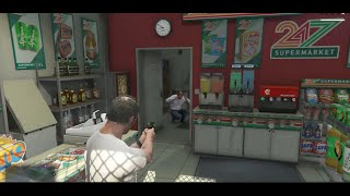 Quick amp Easy Money  How To Rob Gas Stations GTA V [upl. by Rebeh]