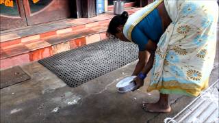 Evening KOLAM in Puducherry by Chantal Jumel [upl. by Fife]