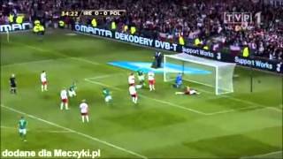 Irlandia vs Polska 20 6 February 2013 All GoalsHighlights [upl. by Aralc]