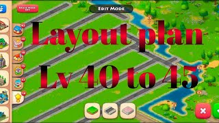 Township Design Ideas  Layout plan  Lv 40 to 45 [upl. by Ynaffet844]