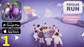 Populus Run Gameplay Walkthrough Part 1 Android ios [upl. by Nosinned]