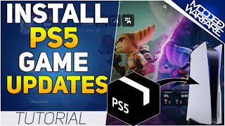 How to update your PS5 games on 451 or lower [upl. by Adnileb]