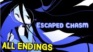 Escaped Chasm  quotFollow Your Dreamsquot  ALL ENDINGS  FULL PLAYTHROUGH Manly Lets Play [upl. by Waterman]