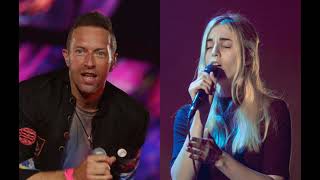 Coldplay Performs a Duet With Hannah Reid for ‘Let Somebody Go’ [upl. by Armstrong]