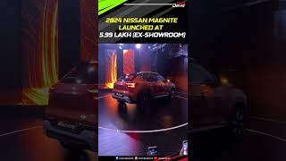 Nissan 2024 Magnite launched  Full walkaround video is live link in the description  Times Drive [upl. by Nevek]