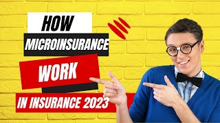 What is Microinsurance in insurance Policy in ENGLISH 2023 [upl. by Notecnirp]