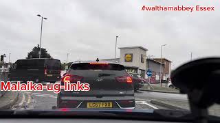 essex Waltham Cross and Waltham Abbey drive Off the M25 [upl. by Atinod]