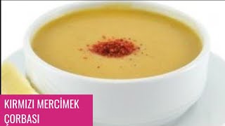 Aşçıların sır gibi sakladığı lokanta tarzı kırmızı mercimek çorbası nasıl yapılır mercimek çorbası [upl. by Enitsirhc]