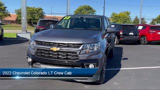 2022 Chevrolet Colorado LT Crew Cab Woodhaven Trenton Wyandotte Taylor Riverview Southgate [upl. by Jaquiss]