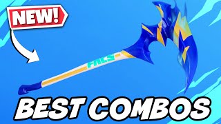 BEST COMBOS FOR NEW COMPETITIVE SLICER PICKAXE FNCS PICKAXE  Fortnite [upl. by Durstin]