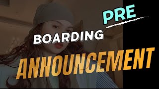 AIPORT PREBOARDING ANNOUNCEMENT ✨ preboarding airport youtubeshorts [upl. by Schofield]