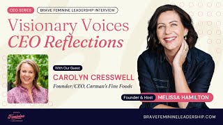 Carolyn Creswell  Your career is 1 aspect of the plates you are juggling bravefeminineleadership [upl. by Meadow304]