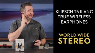 Review Klipsch T5 II ANC True Wireless Earbuds New 2021 Version [upl. by Nnylyram]