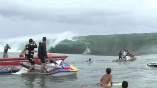 Pedro Scooby Teahupoo Tahiti Melhor tubo [upl. by Maxfield694]