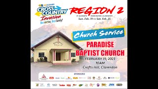 Cross Country Church Service  Paradise Baptist Church  February 19 2023  1000Am [upl. by Neruat]